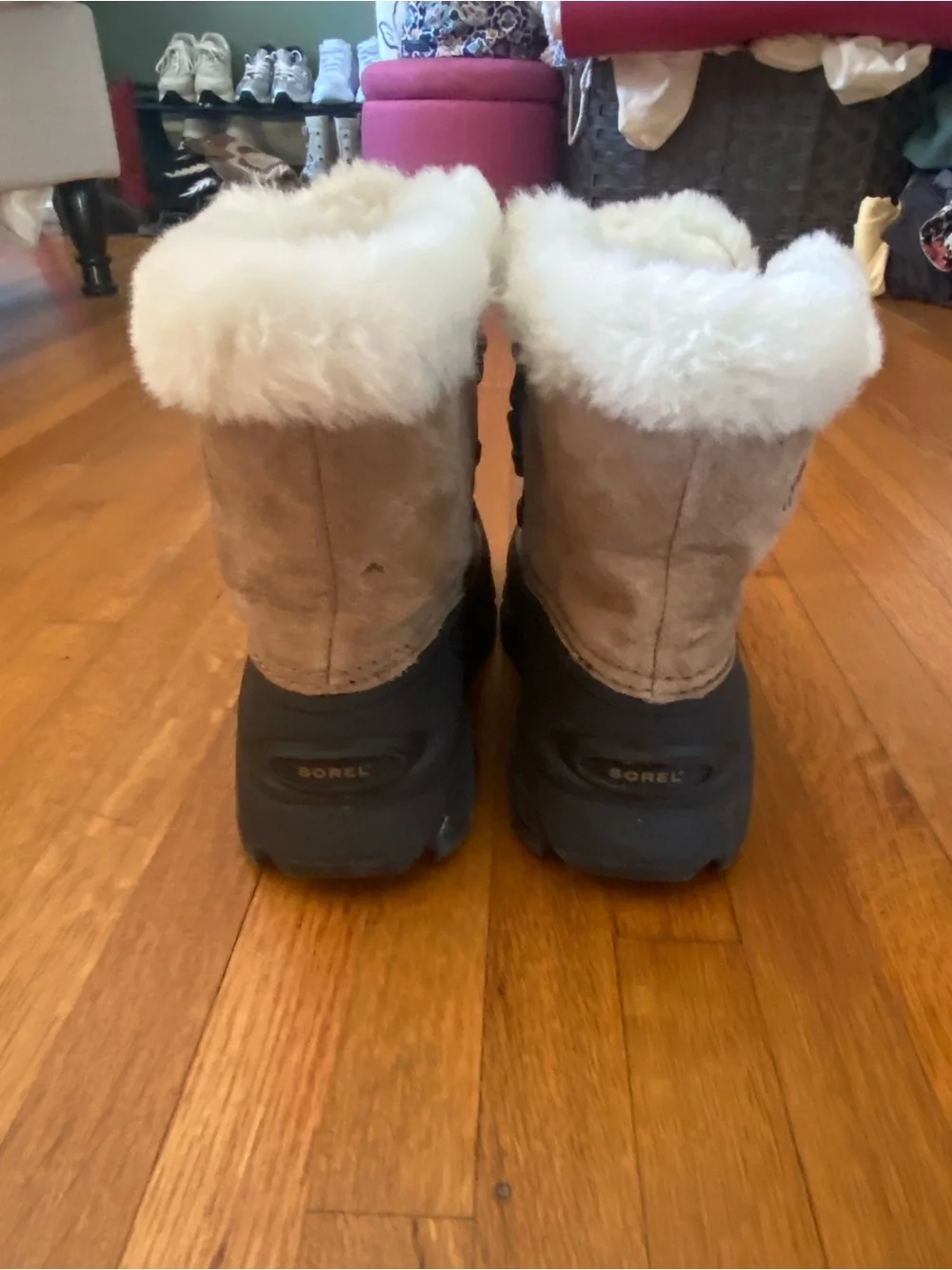 Sorel Snow Angel Lace Boots - White